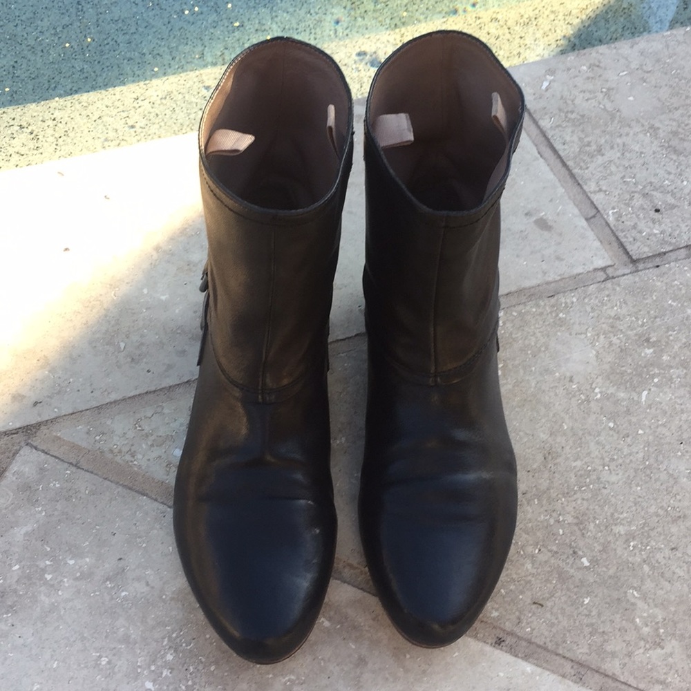 Belle by Sigerson leather ankle boots